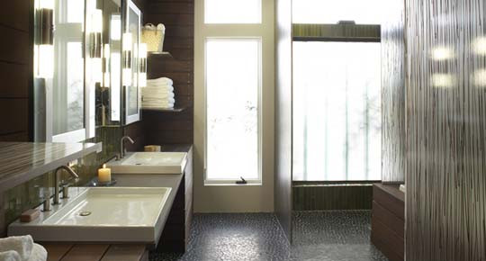 Kohler Bathroom Design
 Contemporary bathroom gallery from KOHLER
