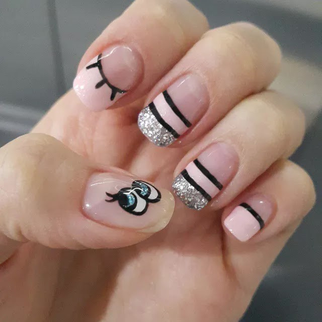 Korean Nail Designs
 Learn Japanese KOREAN "PLAY NO MORE" nails art in Japan