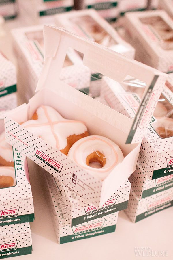Krispy Kreme Wedding Favor
 91 best Wedding Favors images on Pinterest