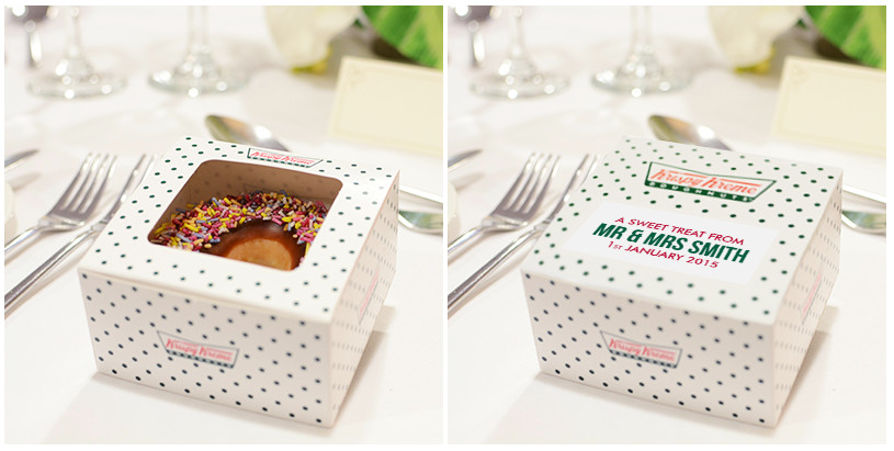 Krispy Kreme Wedding Favor
 Krispy Kreme Weddings Towers & Wedding Favours