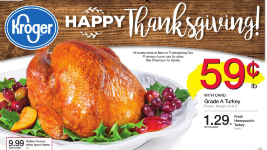 Kroger Thanksgiving Dinners 2020
 Couponing at Kroger Thanksgiving Day Meal Deals Match Ups
