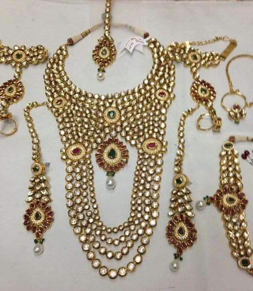 Kundan Necklace Sets
 Buy Bridal Kundan Necklace Set from P S Jewellery New