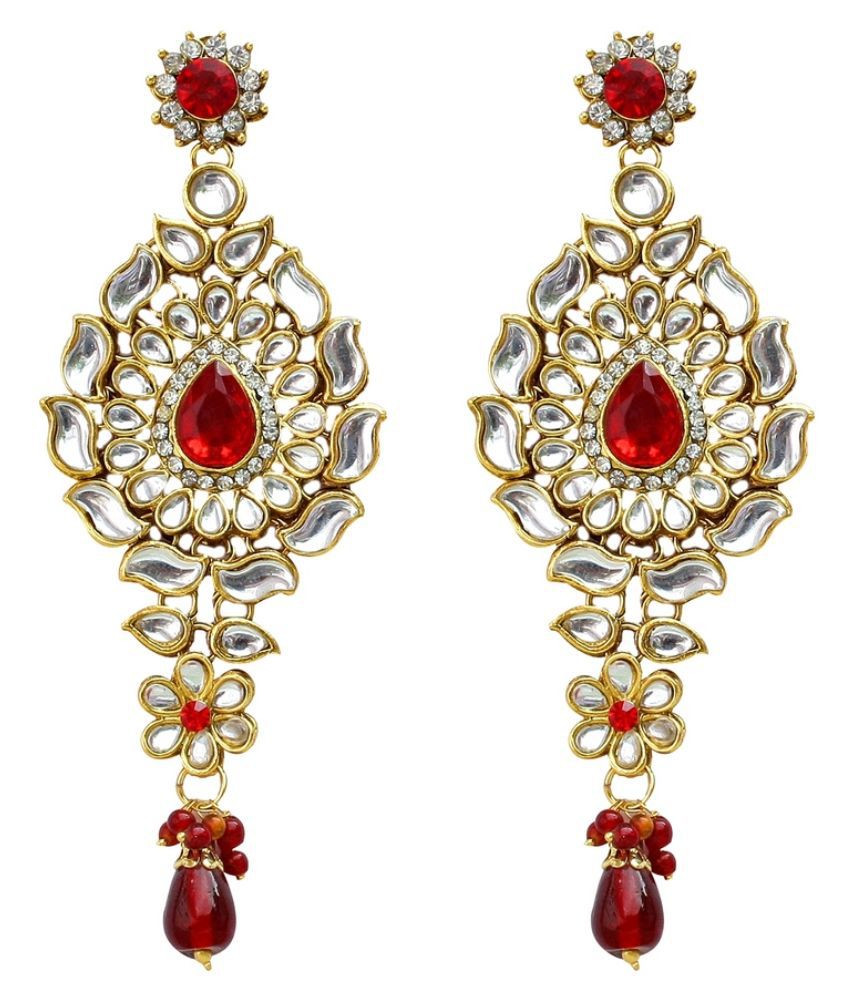 Kundan Necklace Sets
 Red Kundan Bridal Necklace set Buy Red Kundan Bridal