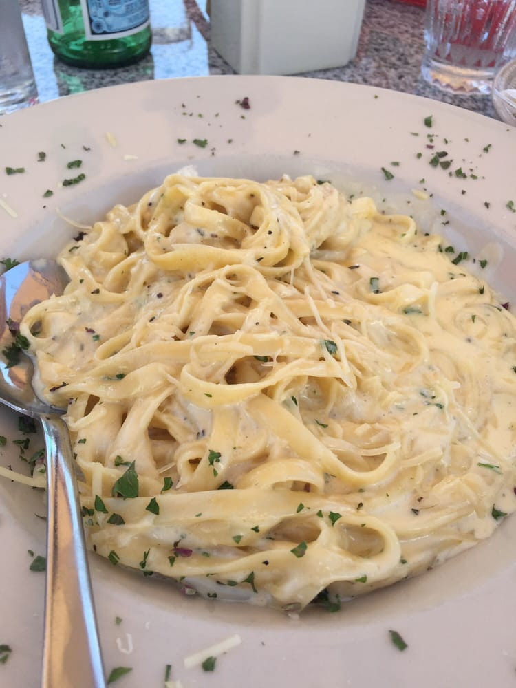 La Conner Seafood And Prime Rib
 Pasta with Alfredo sauce Yelp