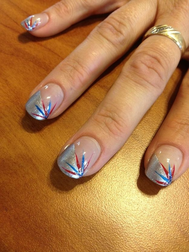 Labor Day Nail Art
 17 Best images about Labor Day nails on Pinterest