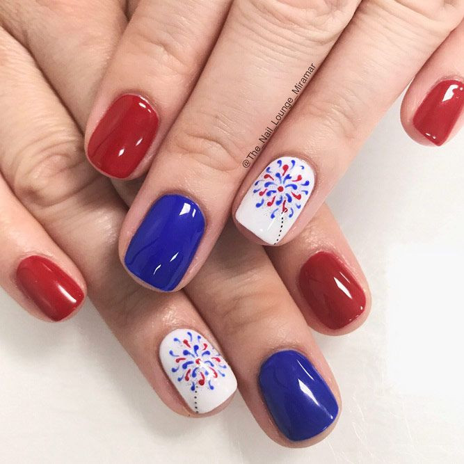 Labor Day Nail Art
 30 Fun Easy Nail Designs To Celebrate Labor Day