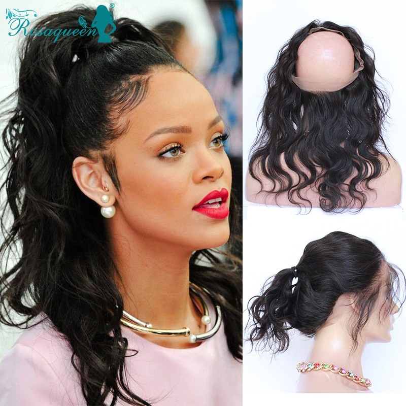 Lace Front Frontals With Baby Hair
 360 Lace Band Frontal Closure With Baby Hair 7A Brazilian