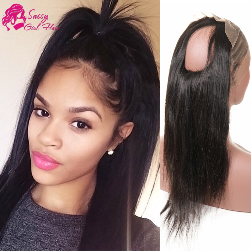 Lace Front Frontals With Baby Hair
 New Product Brazilian Virgin Hair 360 Lace Frontal