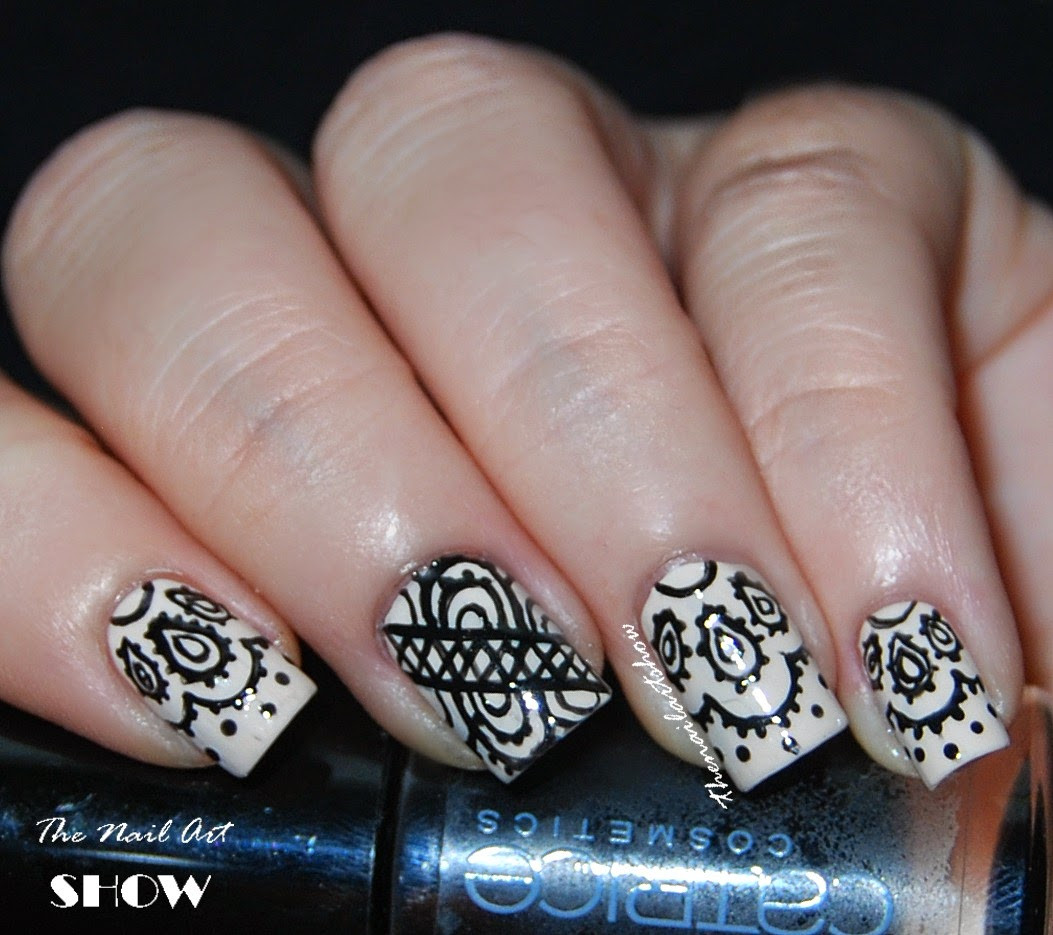 Lace Nail Designs
 The Nail Art Show Born Pretty Store Review Black Lace