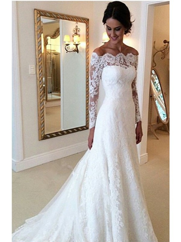 Lace Sleeve Wedding Dress
 Save on Amazing Short Sleeve Lace Wedding Dresses 2016