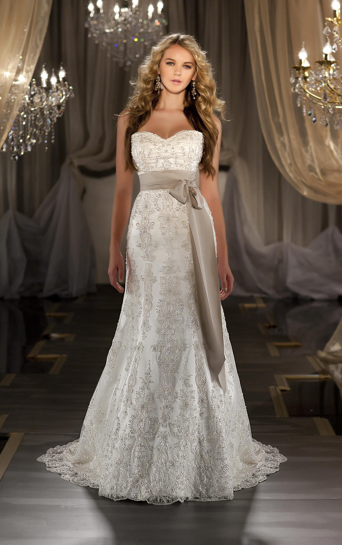 Lace Sweetheart Wedding Dress
 YOUR NECKLINE