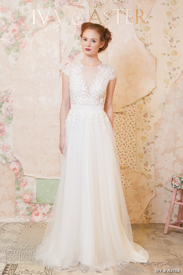 Lace Top Wedding Dress
 Ivy & Aster Spring 2016 Wedding Dresses — Through the