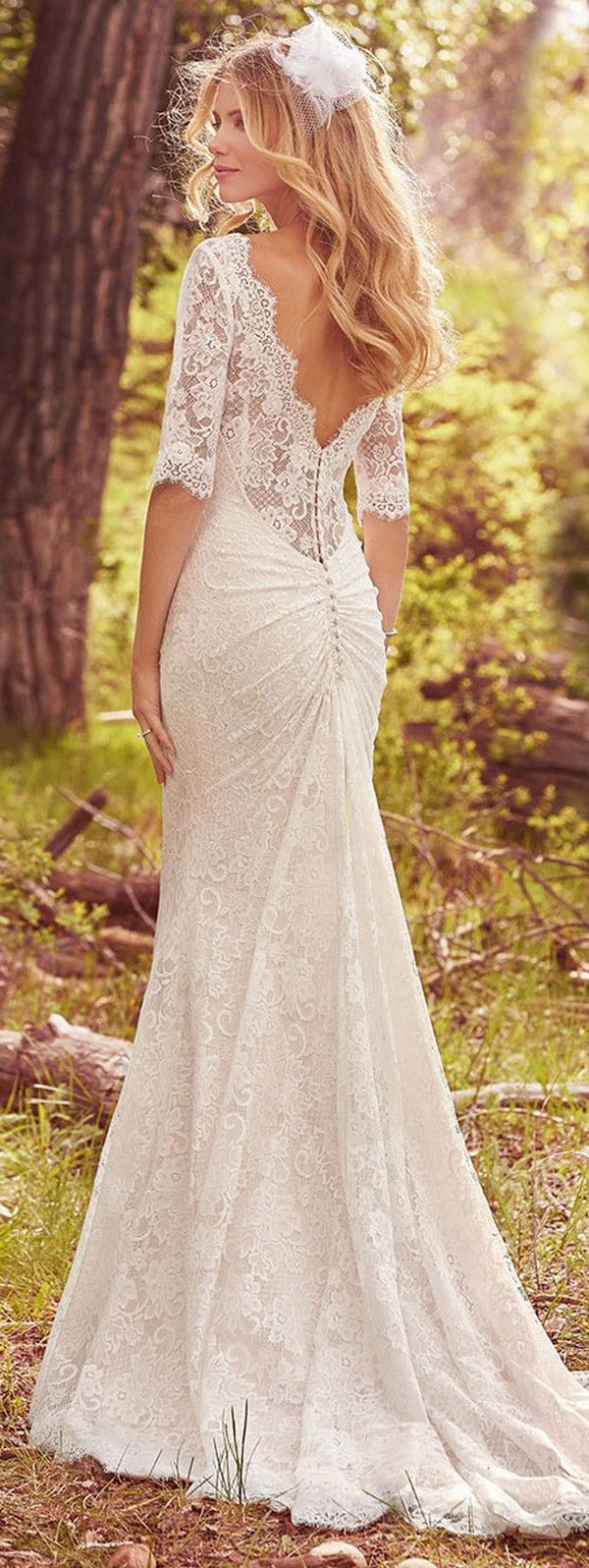Lace Vintage Wedding Dress
 Top 20 Vintage Wedding Dresses for 2019 Trends