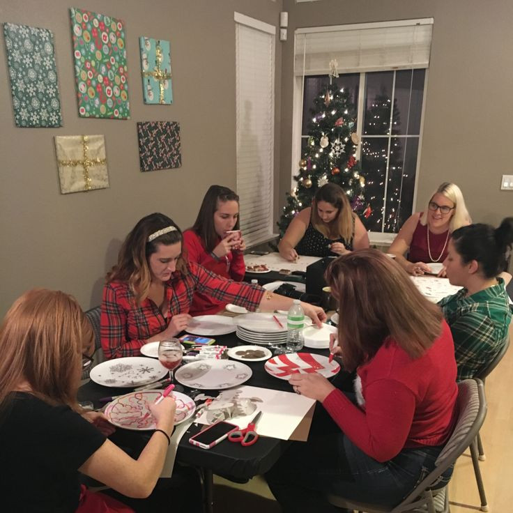 Ladies Night Christmas Party Ideas
 190 best images about Crafting with friends on Pinterest