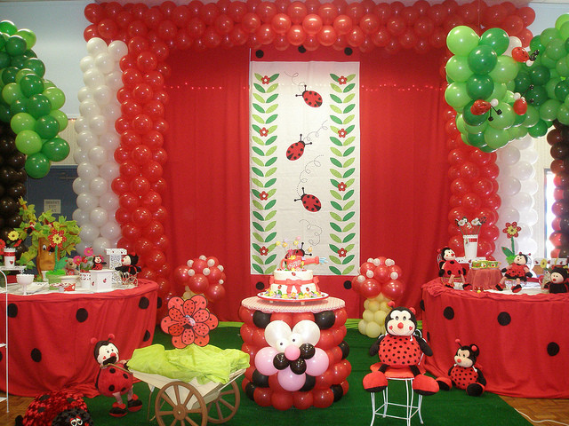 Ladybug Birthday Party Decorations
 FunnyCheeks Blog Ladybug everything A theme birthday