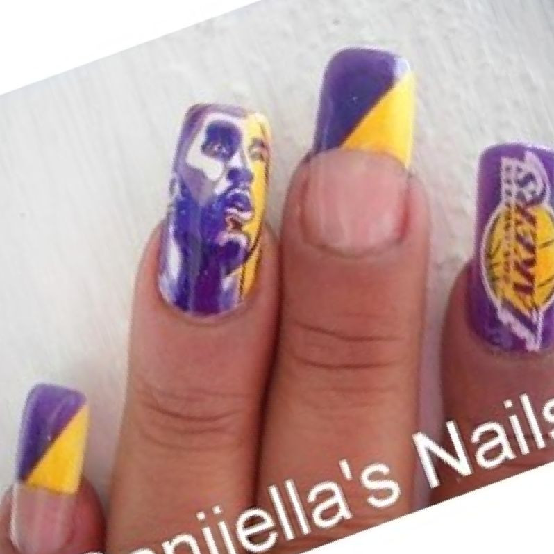 Lakers Nail Designs
 Lakers Nail Designs & A Wonderful Start StylePics