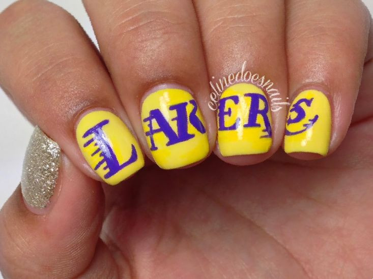 Lakers Nail Designs
 Lakers Nail Designs & A Wonderful Start StylePics