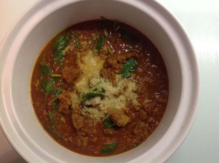 Lamb Curry Stew
 Afghan Lamb Curry with spinach recipe via Thermomix UK