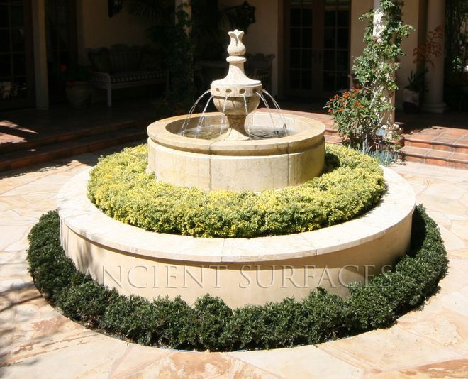 Landscape Around Fountain
 26 best Fountain landscaping images on Pinterest