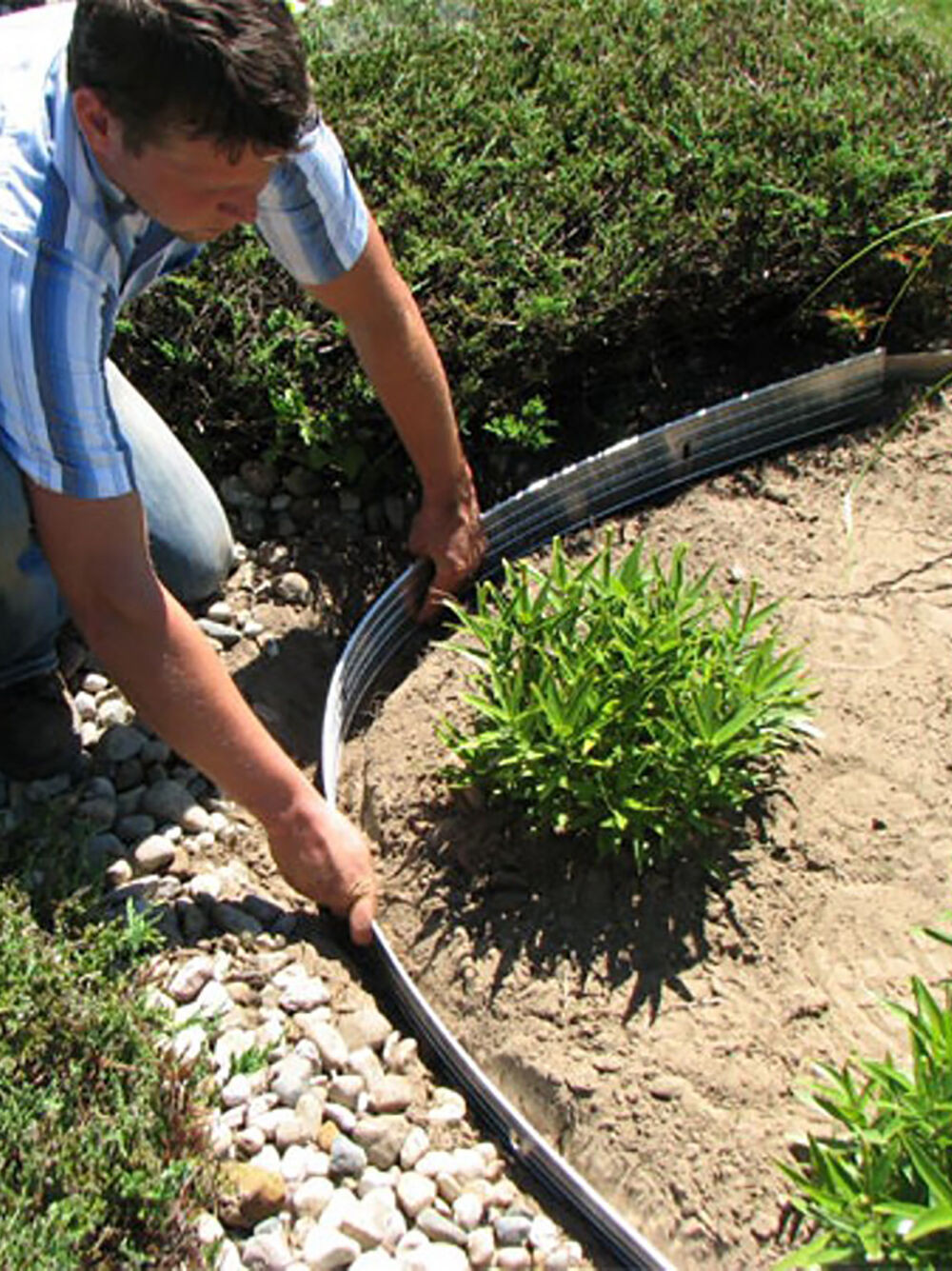 Landscape Edging Borders
 Stomp Stones Garden Pavers Recycled Rubber Pavers