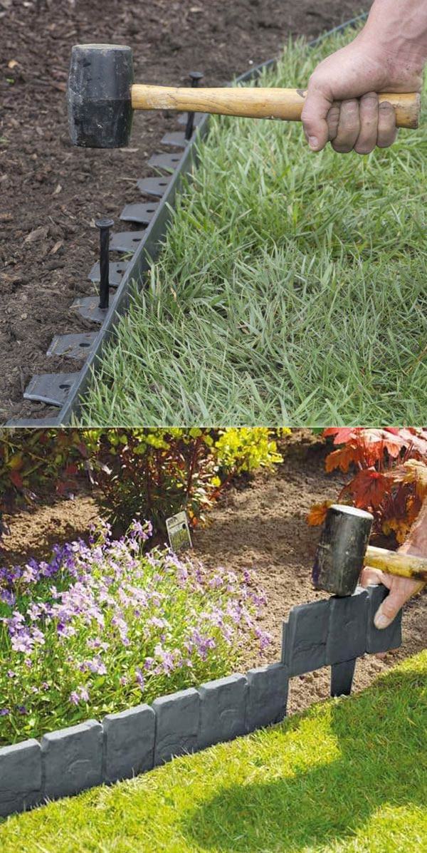 Landscape Edging Borders
 Create Awesome Garden Edging to Improve Your Curb Appeal