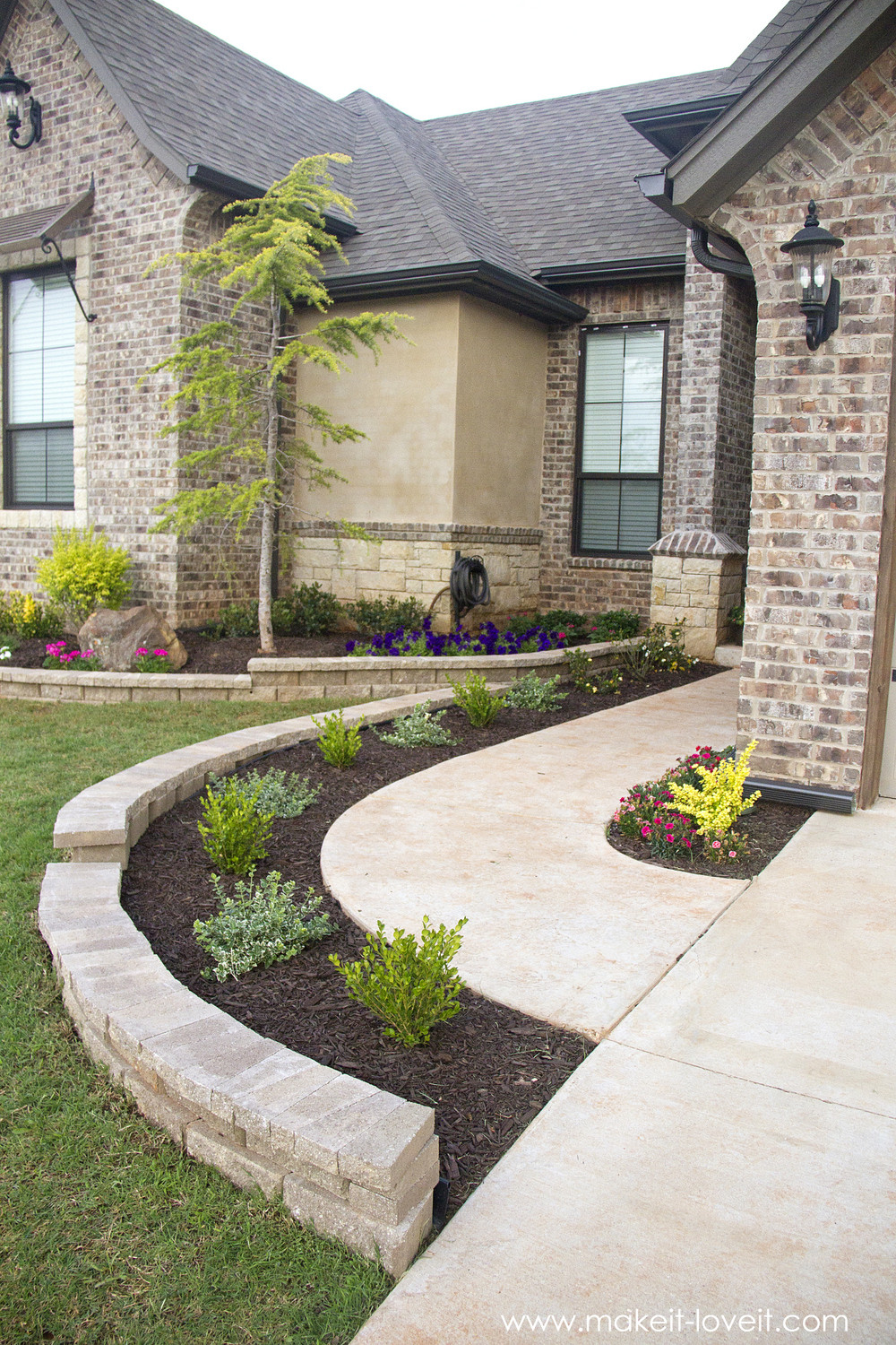 Landscape For Small Front Yards
 How To Landscape & Hardscape a Front Yard our