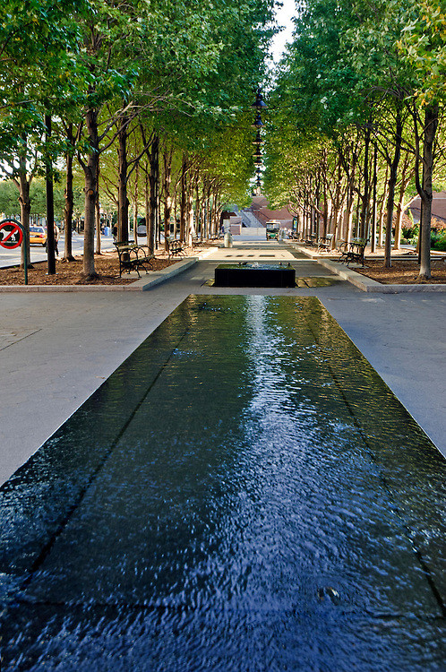 Landscape Fountain Public
 Reflecting pools Fountain Battery Park City Manhattan