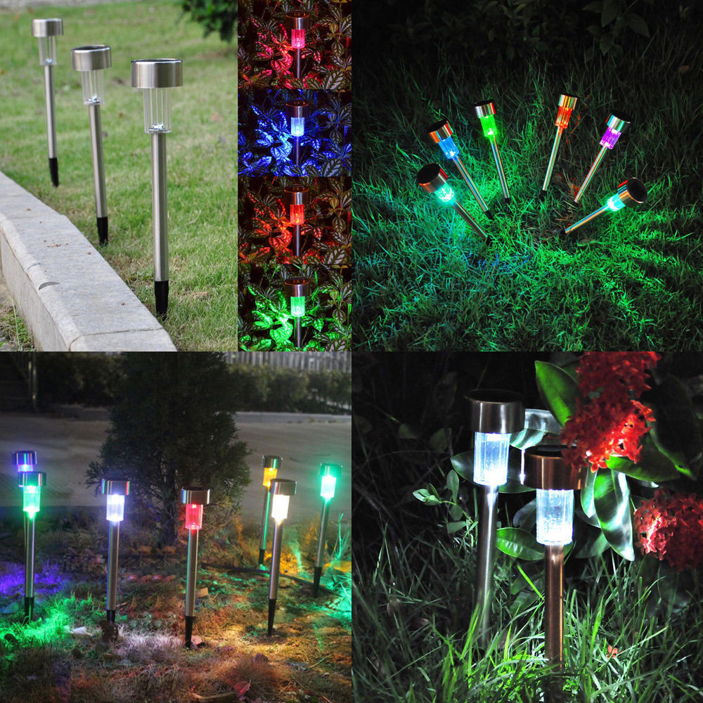 Landscape Led Lighting
 10X Color Changing Outdoor Garden LED Solar Powered