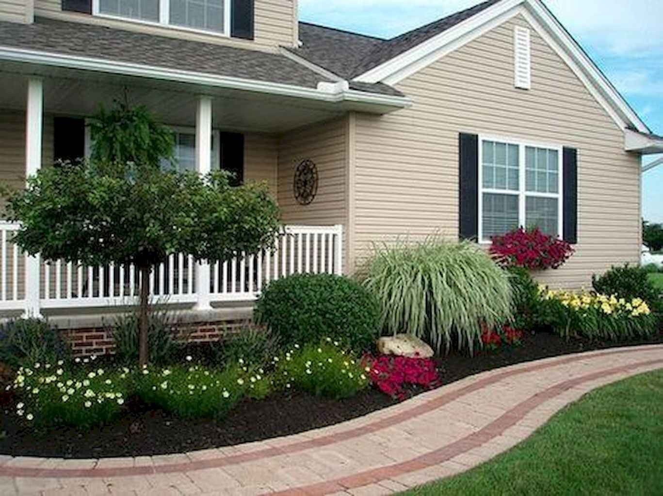 Landscape Pictures Front House
 85 Affordable Front Yard Pathway Landscaping Ideas