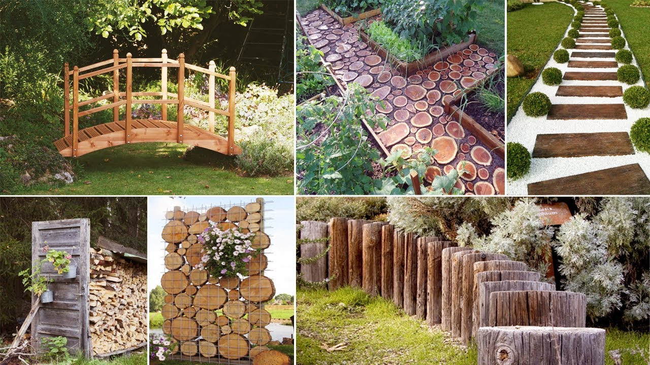 Landscaping Ideas Backyard
 100 Easy Reclaimed Wood DIY Garden Ideas