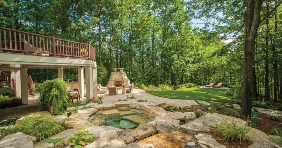 Landscaping Ideas Backyard
 Best Backyard Ever See How This Forested Landscape Was
