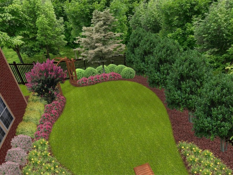 Landscaping Ideas Backyard
 Backyard Landscape Design Ideas design bookmark 9417