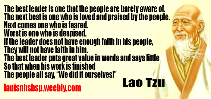 Lao Tzu Quotes Leadership
 Lao Tzu Quotes Leadership QuotesGram
