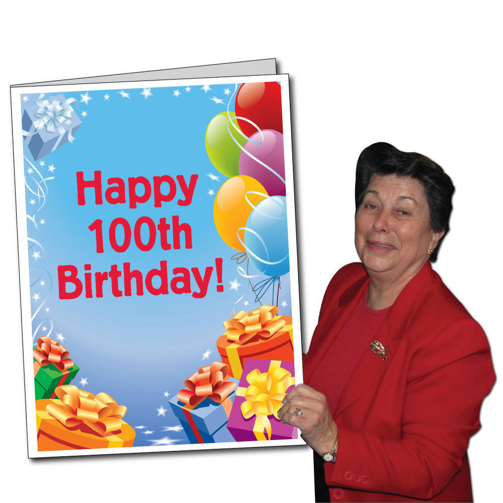 Large Birthday Cards
 Big Funny Cards 10th 100th Birthday Cards