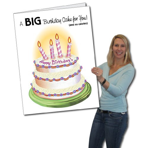 Large Birthday Cards
 VictoryStore Jumbo Greeting Cards Giant Birthday Card