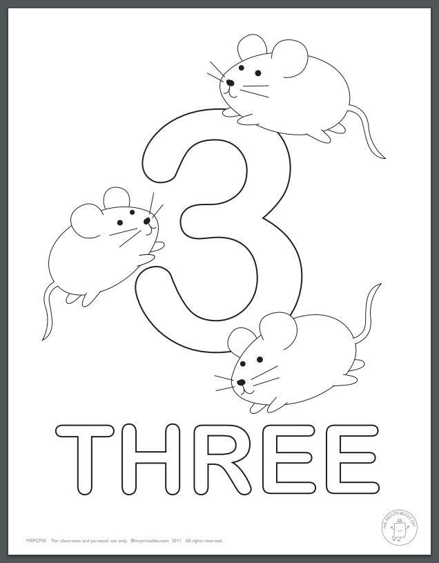 Large Coloring Books For Toddlers
 Learning Numbers Coloring Pages for Kids