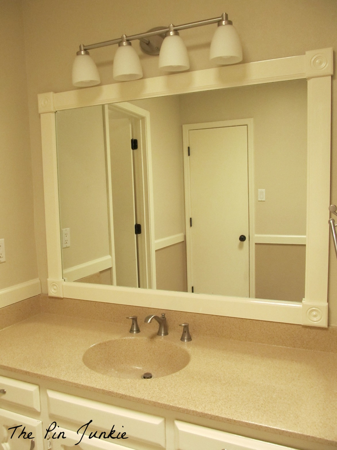Large Framed Bathroom Mirrors
 How to Frame a Bathroom Mirror