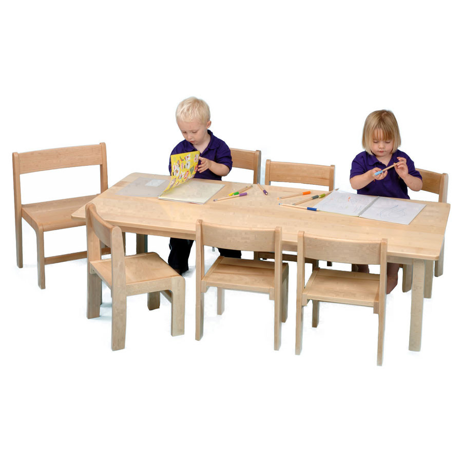Large Kids Table
 Children s Rectangular Wooden Table 1500 x 690mm
