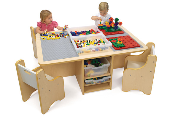 Large Kids Table
 Ещё про Lego Лего столы и игровые зоны МИР В КОТОРОМ