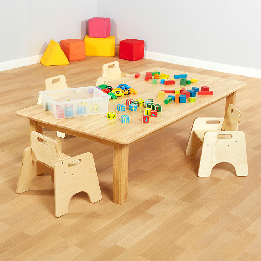 Large Kids Table
 Buy Natural Wooden Table H400mm