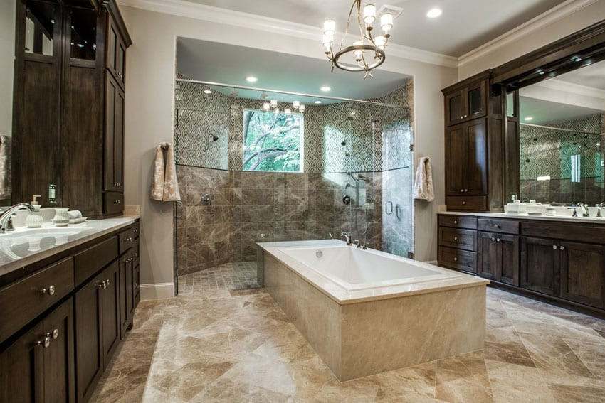 Large Master Bathroom
 63 Luxury Walk In Showers Design Ideas Designing Idea