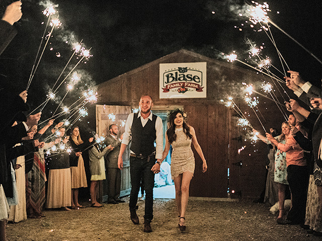 Large Wedding Sparklers
 How to Use Sparklers for Wedding Exits