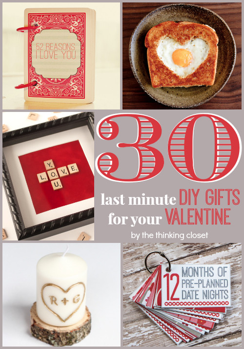 Last Minute Birthday Gift Ideas For Him
 30 Last Minute DIY Valentine s Day Gift Ideas for Him