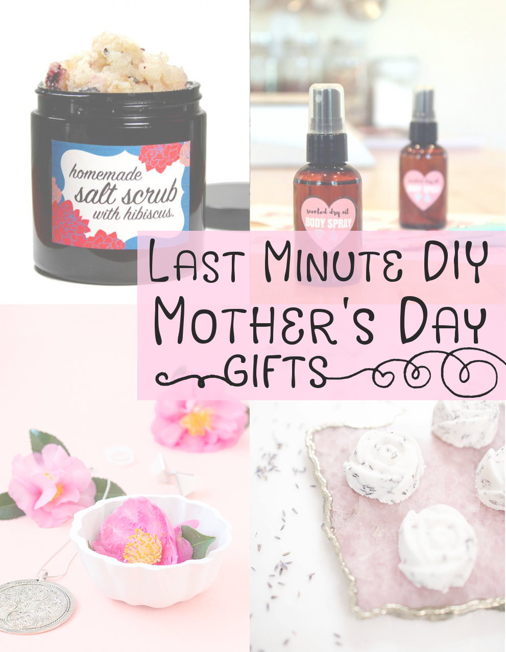 Last Minute DIY Gifts For Mom
 8 Last Minute Mother s Day Gift Ideas to DIY Soap Deli News