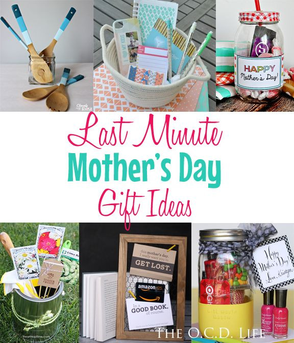 Last Minute DIY Mother'S Day Gifts
 last minute mothers day