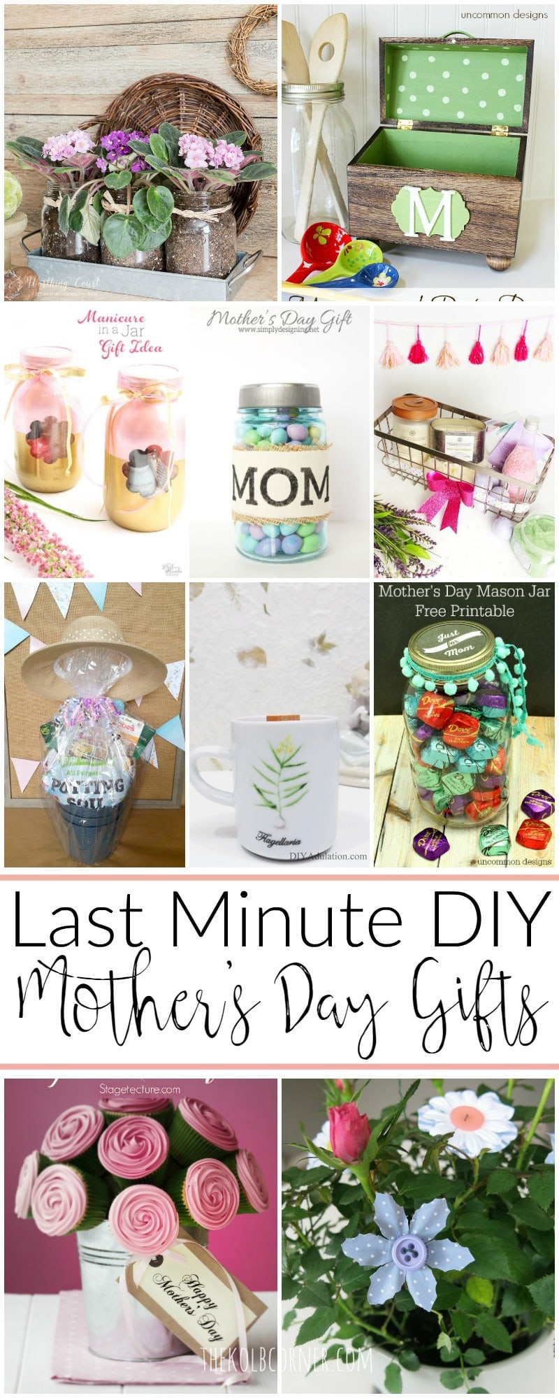 Last Minute DIY Mother'S Day Gifts
 Last Minute DIY Mother s Day Gift Ideas