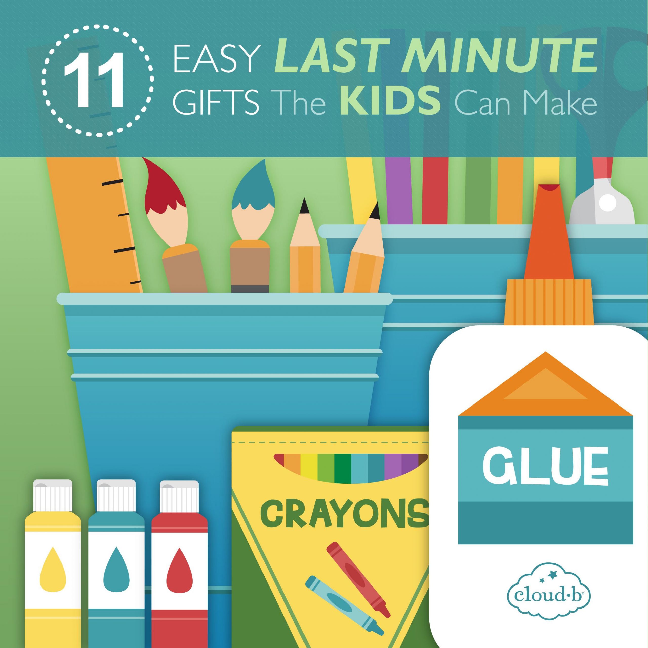 Last Minute Gifts For Kids
 11 Easy Last Minute Gifts the Kids Can Make Cloud b