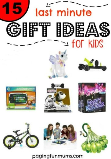 Last Minute Gifts For Kids
 15 last minute t ideas for kids