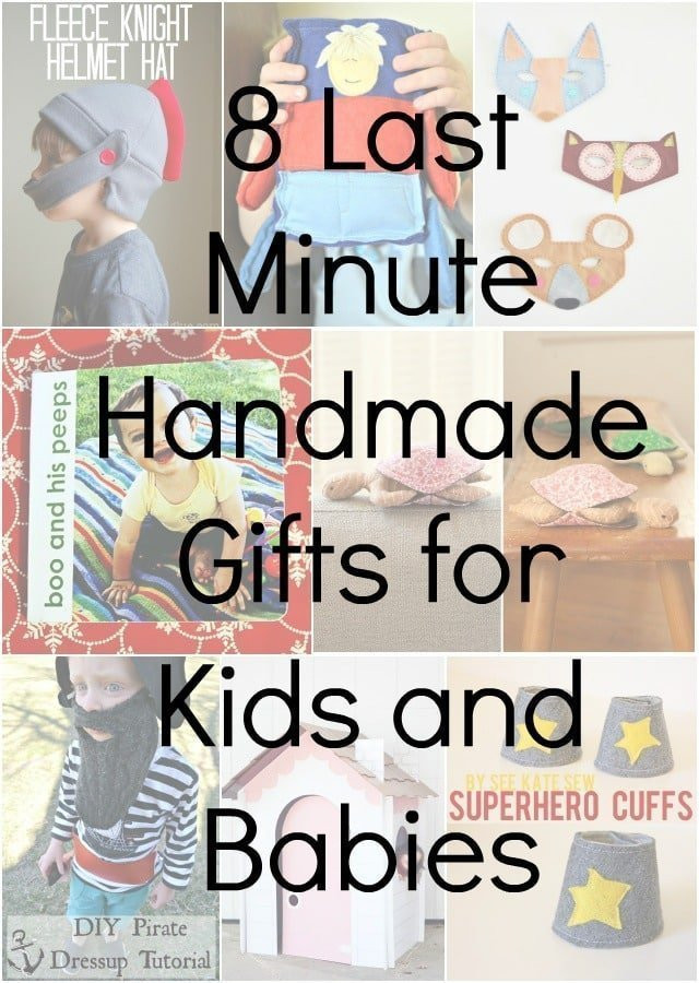 Last Minute Gifts For Kids
 Last Minute DIY Gifts for Young Kids • Heather Handmade