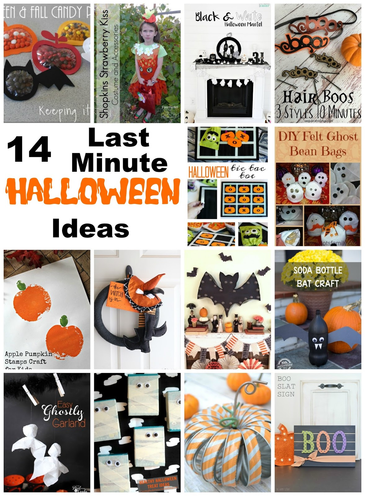Last Minute Halloween Party Ideas
 Pieces by Polly 14 Last Minute Halloween Ideas and the